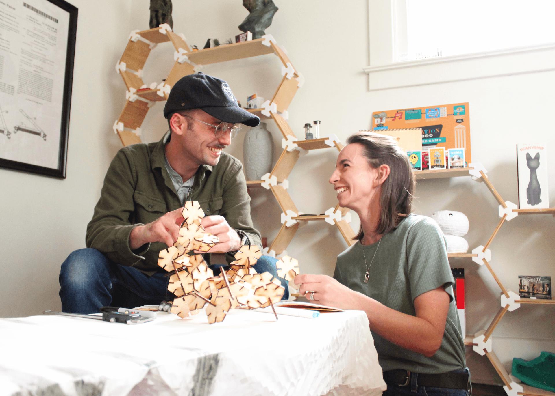 Stephanie & Isaac Budmen